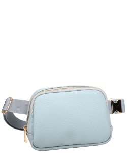 Fashion Fanny Pack Belt Bag ND122 LIGHT BLUE